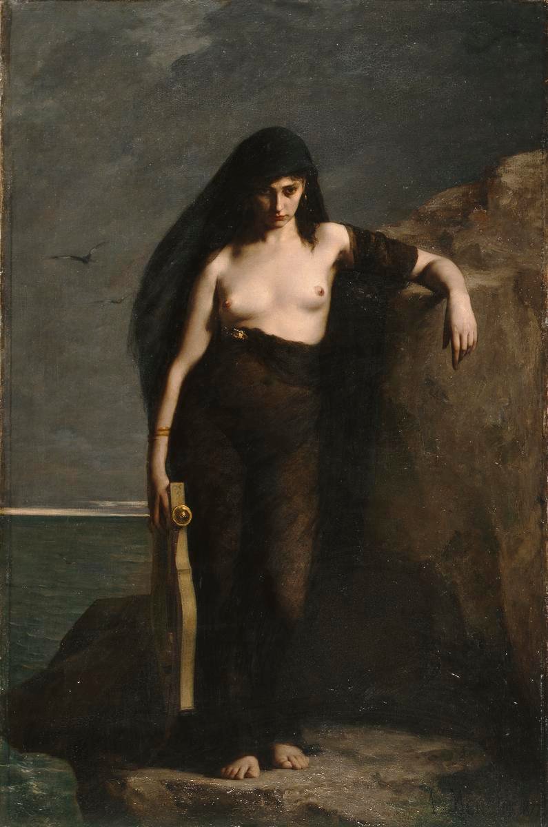 Sappho door Charles Mengin