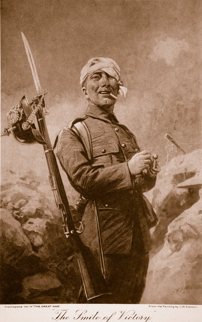 De glimlach van de overwinning, 1914-19 door Charles Mills Sheldon