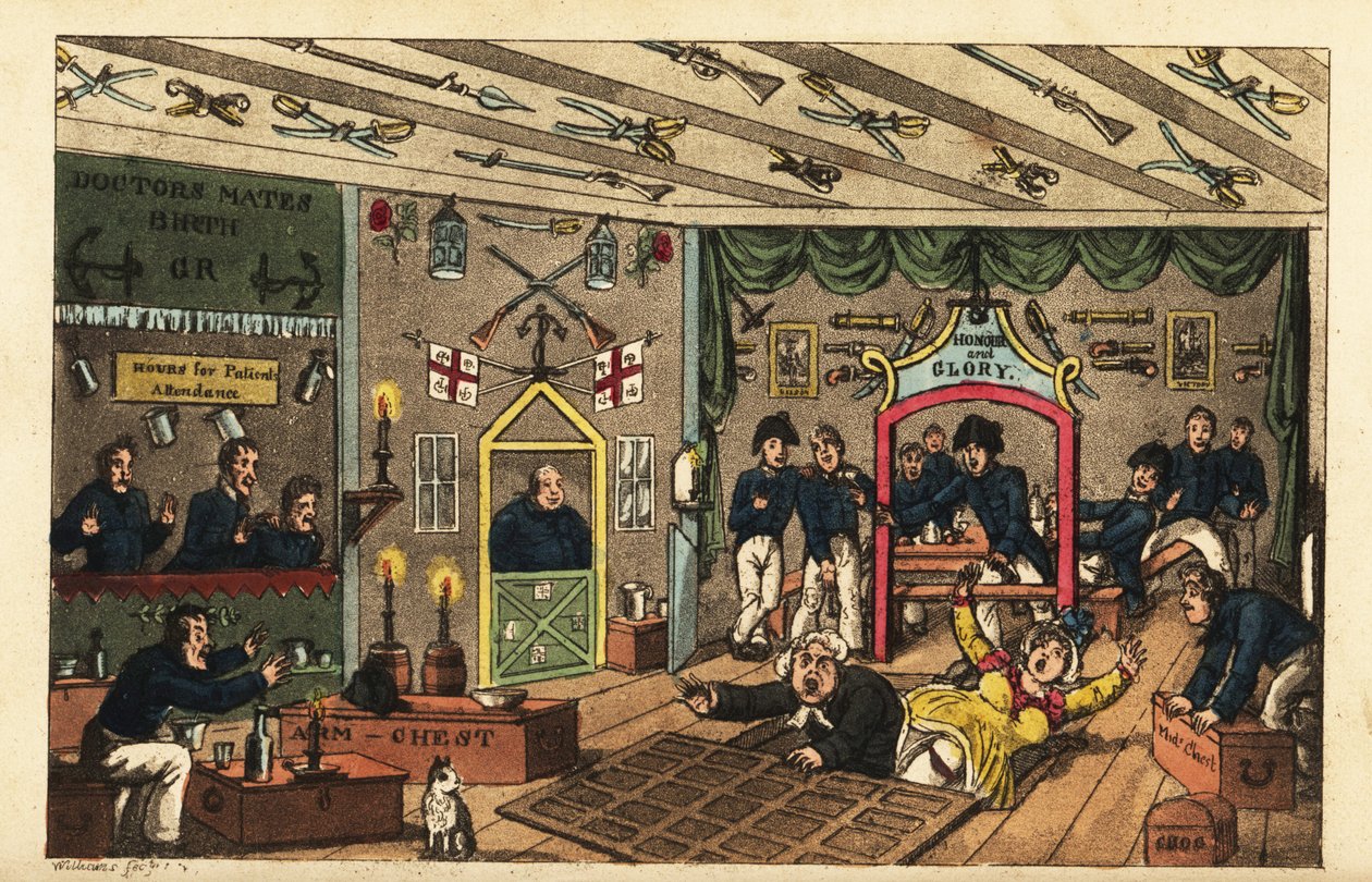 Luitenant door Charles (c.1797 1850) (after) Williams