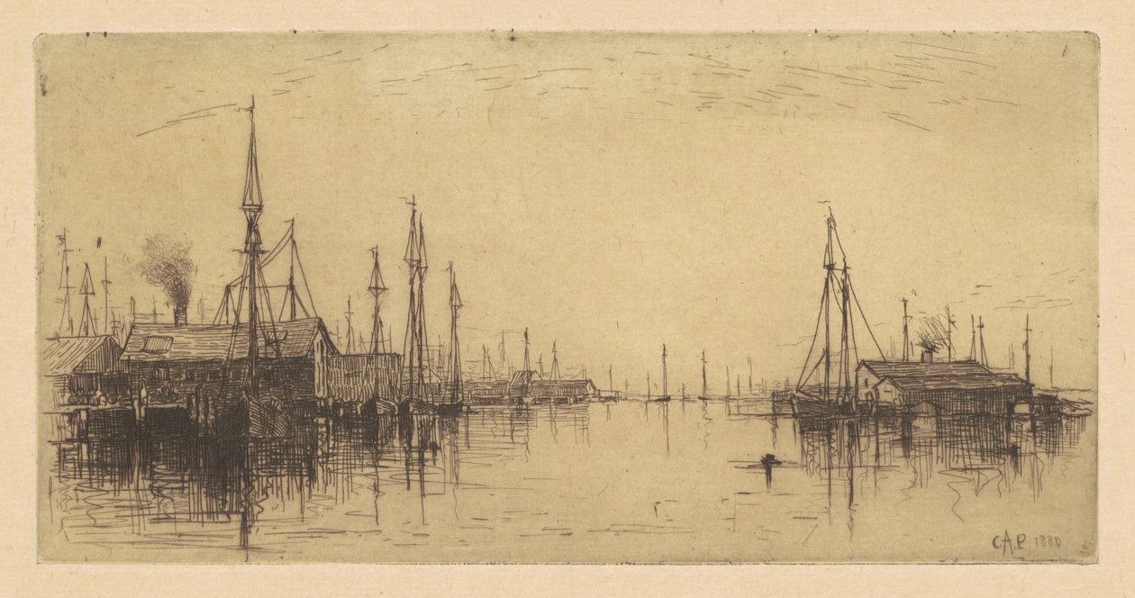 Haven van Gloucester door Charles A. Platt