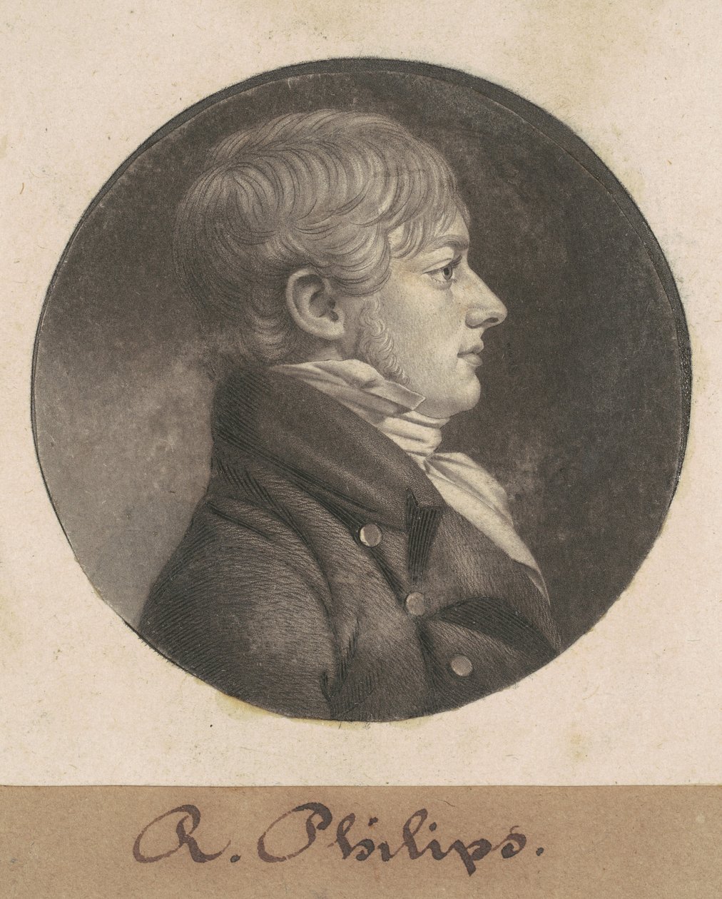 R. Philips door Charles B. J. Févret de Saint Mémin