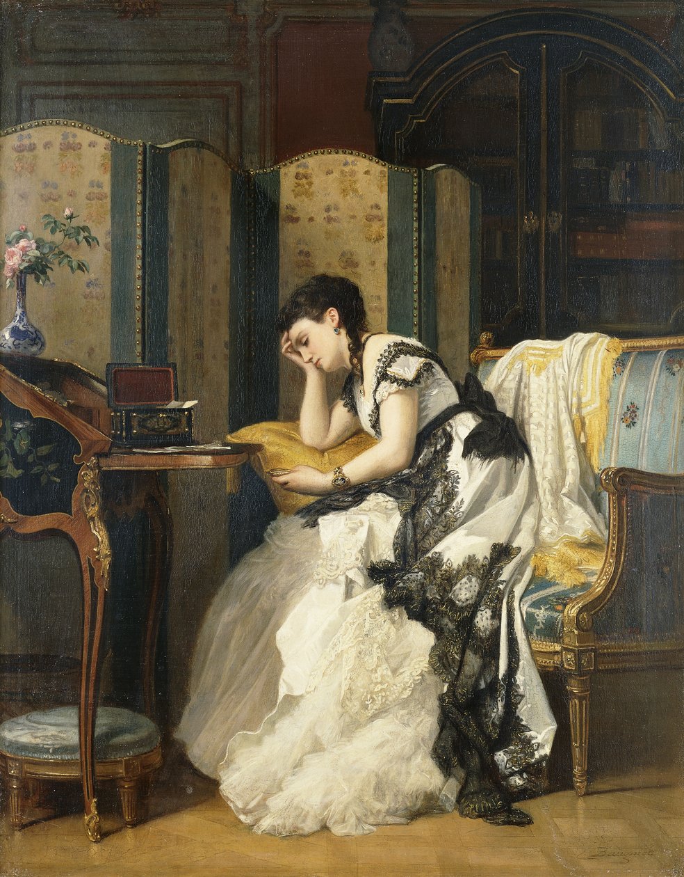 Nostalgie door Charles Baugniet
