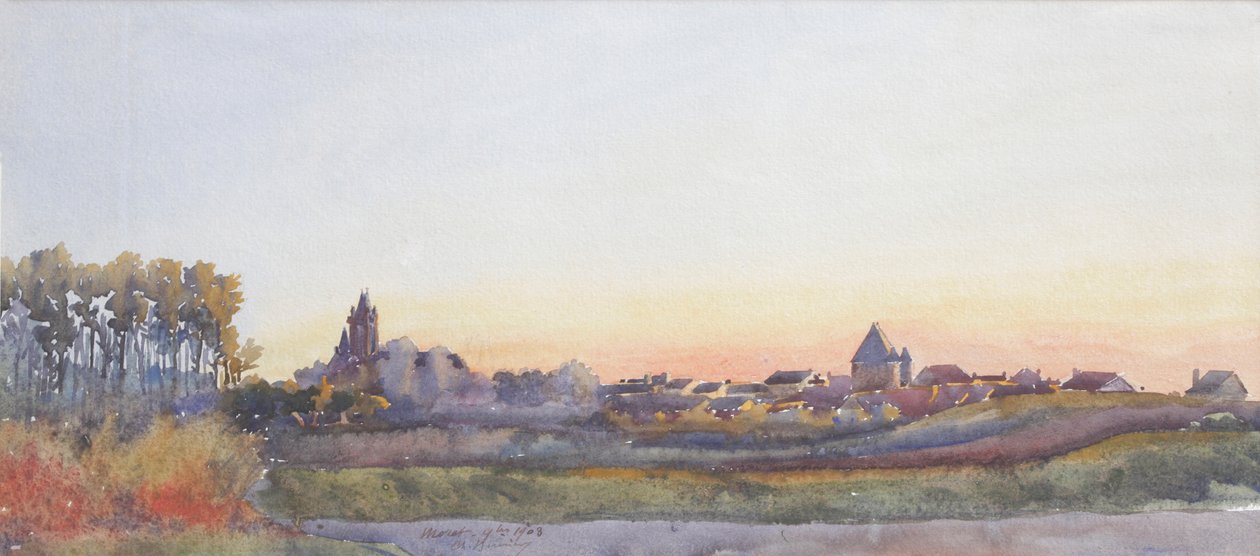 Moret-sur-Loing door Charles Bernier