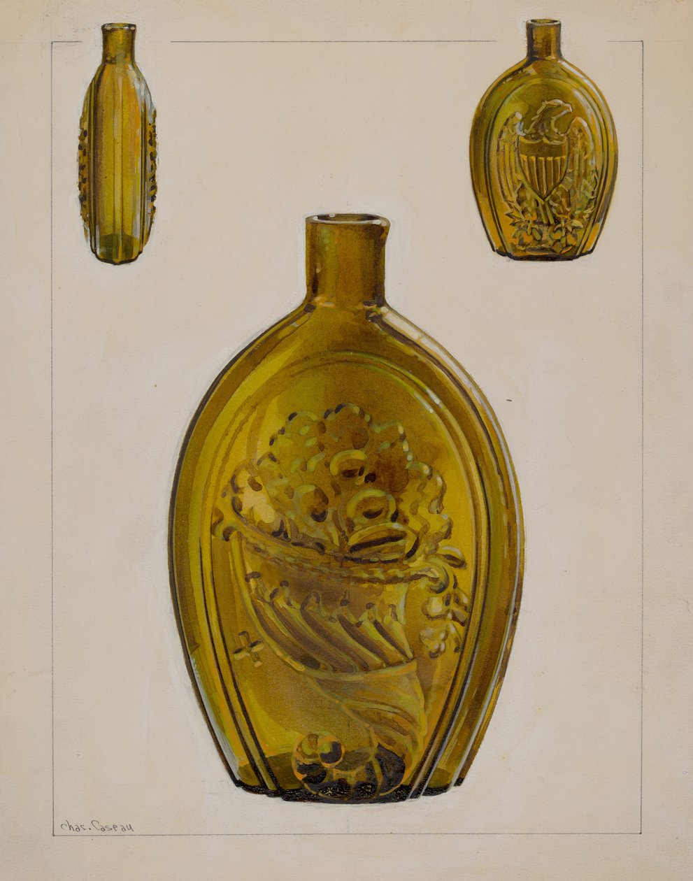 Fles door Charles Caseau