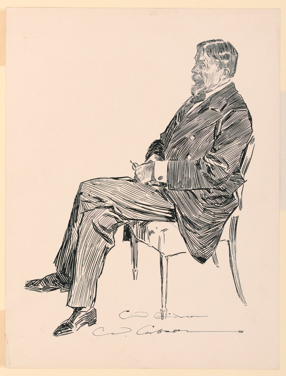 George du Maurier door Charles Dana Gibson