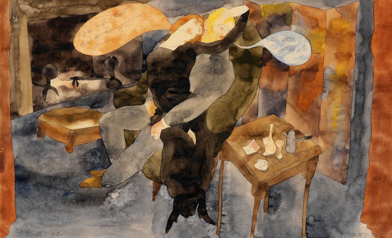 Lula en Alva Schön door Charles Demuth
