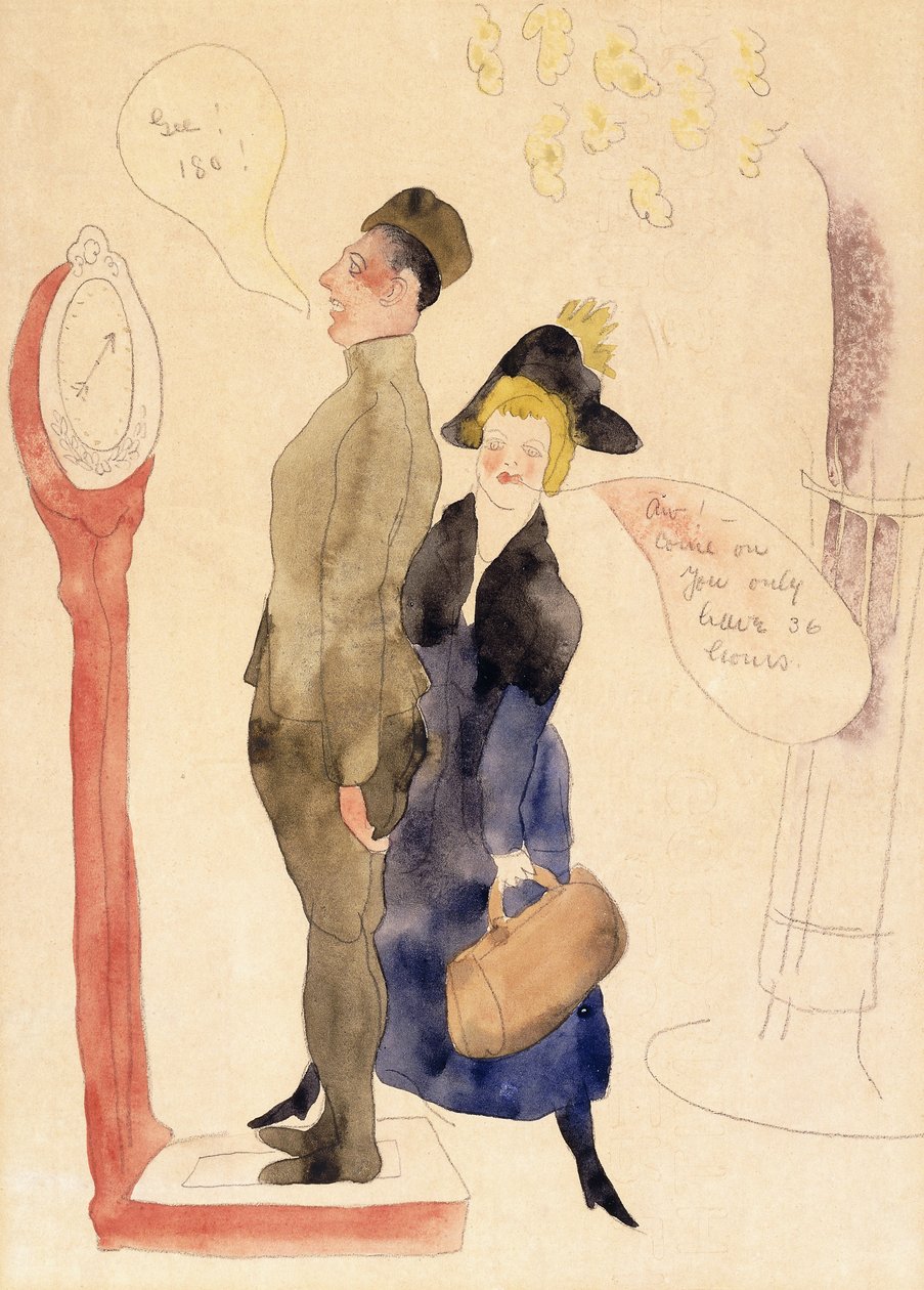 Met Verlof door Charles Demuth