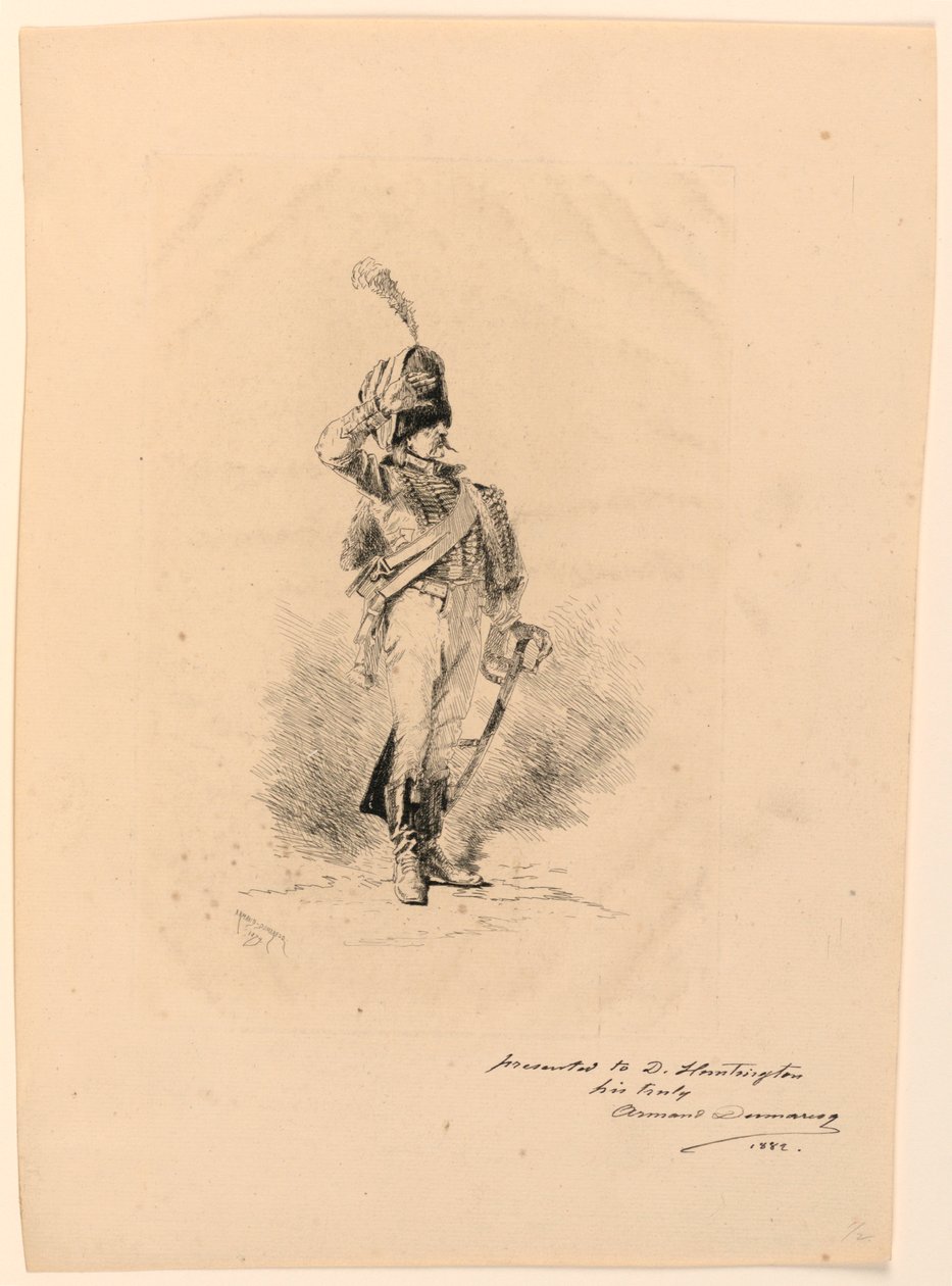 De Militaire Groet door Charles Edouard Armand Dumaresq