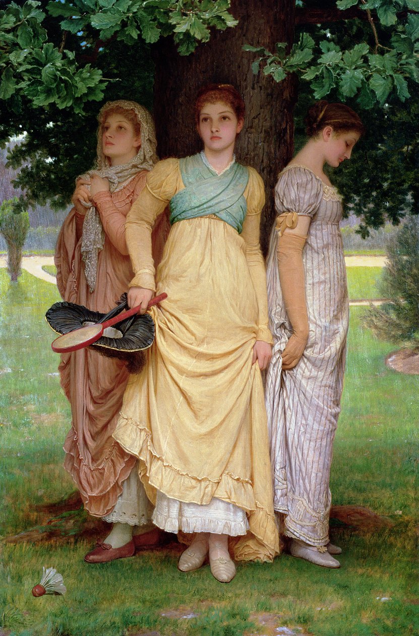 Een Zomerse Bui door Charles Edward Perugini
