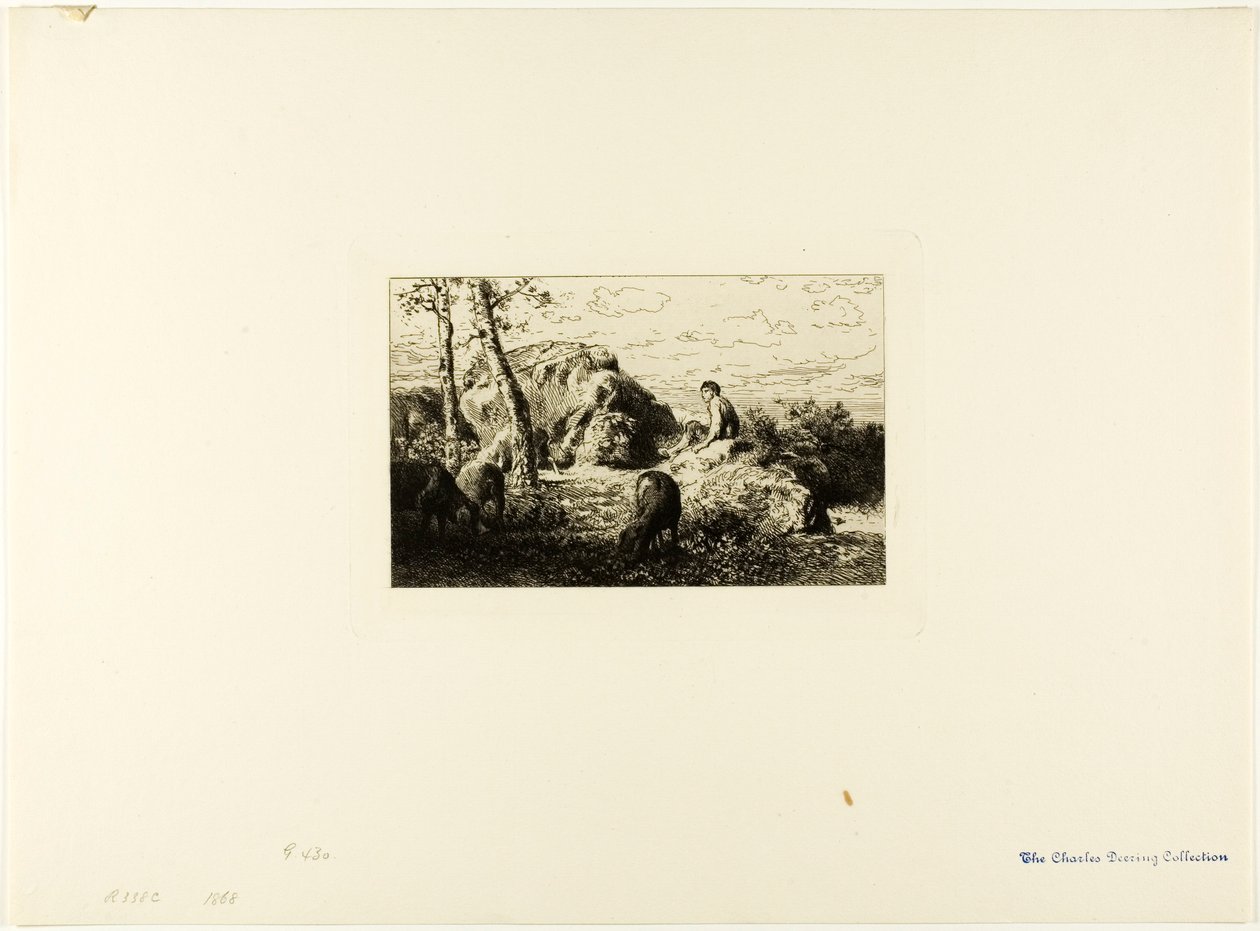 De Verloren Zoon door Charles Emile Jacque
