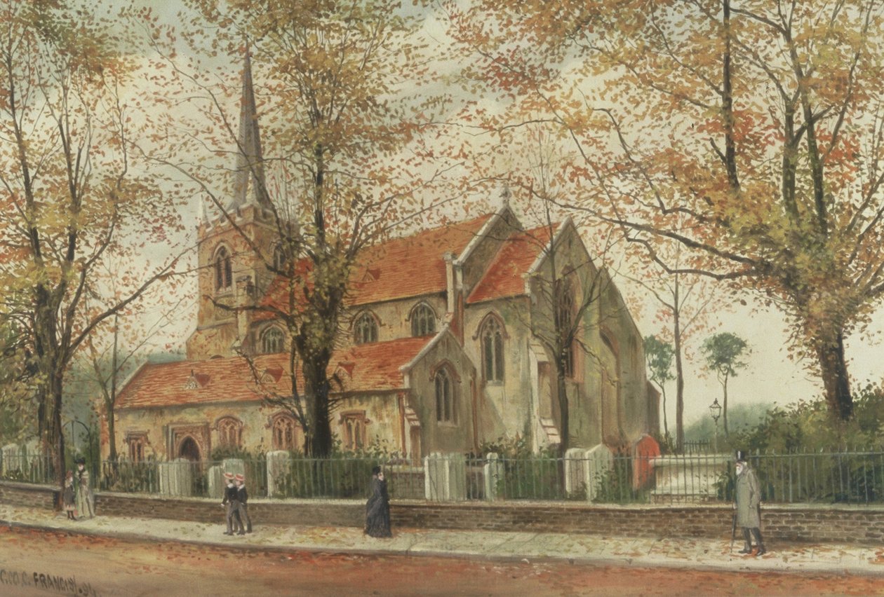Uitzicht op de St. Mary