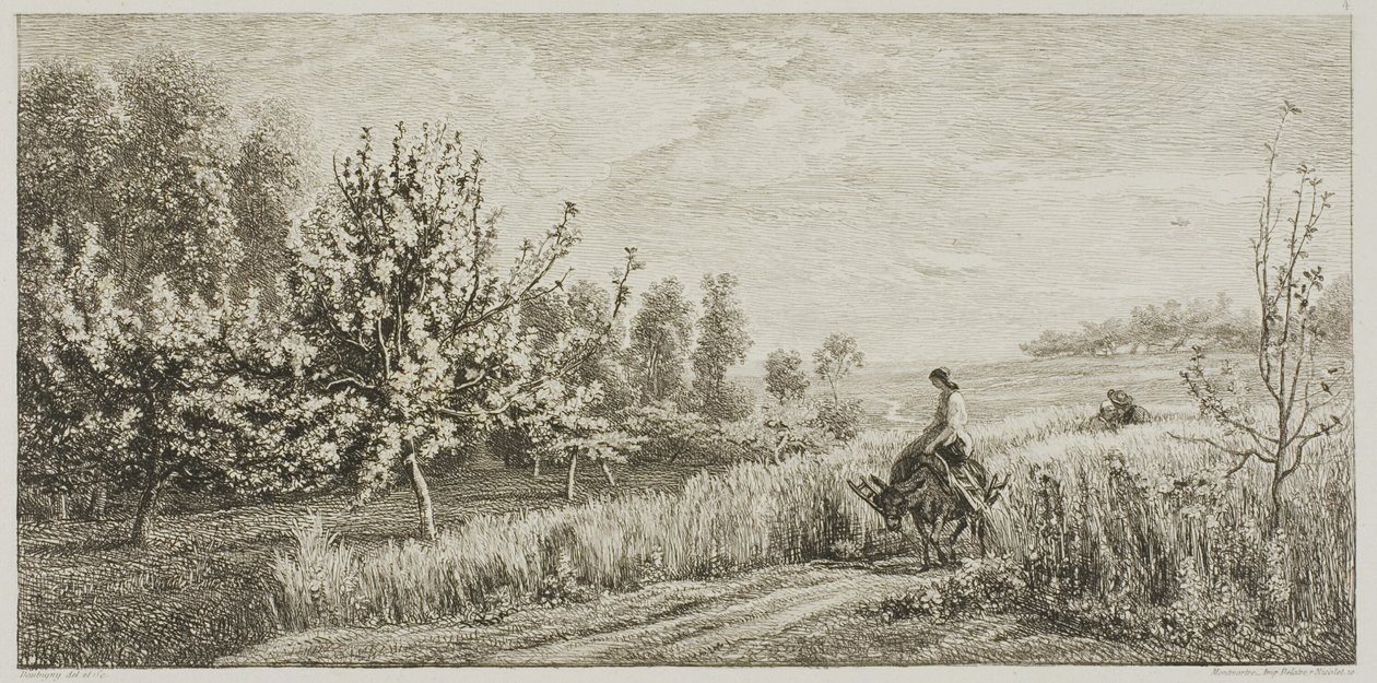Lente door Charles Francois Daubigny