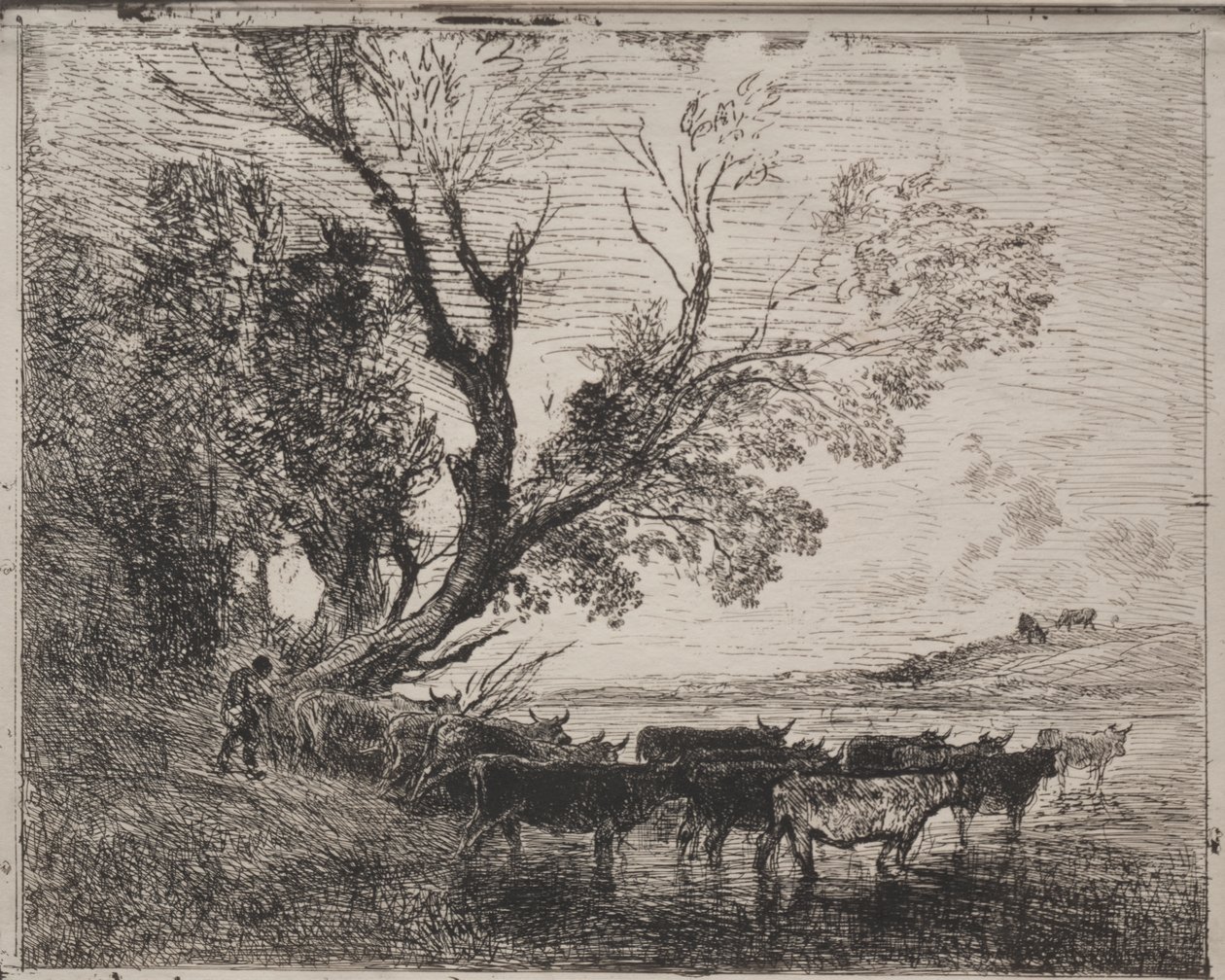 De Voorde door Charles Francois Daubigny