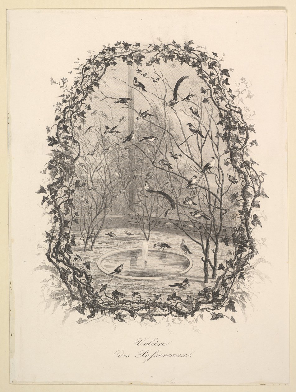 De Musvolière, 1843 door Charles Francois Daubigny