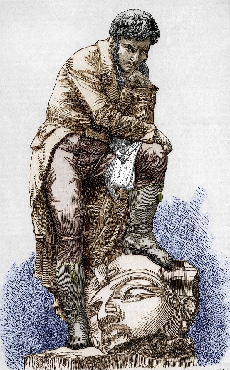 Jean Francois Champollion door Charles Francois Sellier