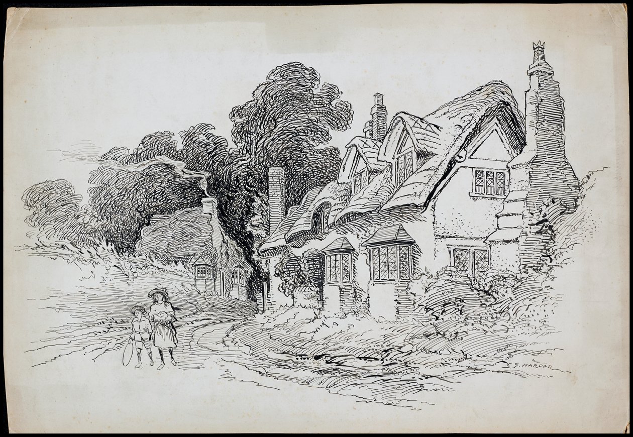 Welford-On-Avon, Warwickshire door Charles George Harper