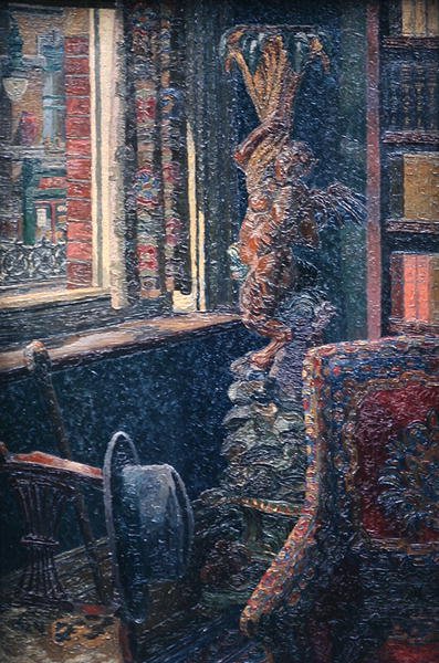 Interieur door Charles Ginner