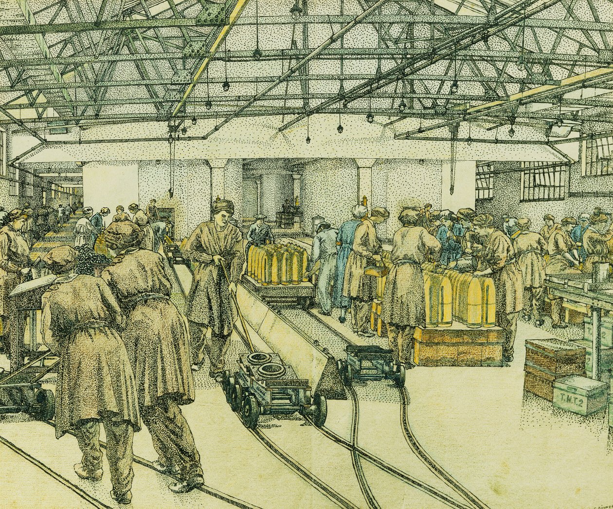 De Vulfabriek, Hereford door Charles Ginner