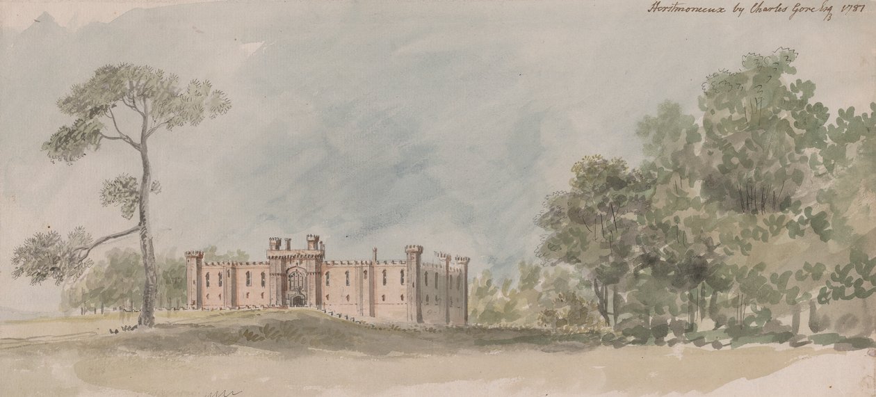 Herstmonceux door Charles Gore