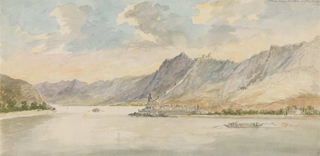 Uitzicht op Dürrenstein door Charles Gore