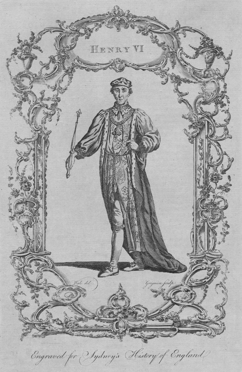 Hendrik VI, 1773 door Charles Grignion