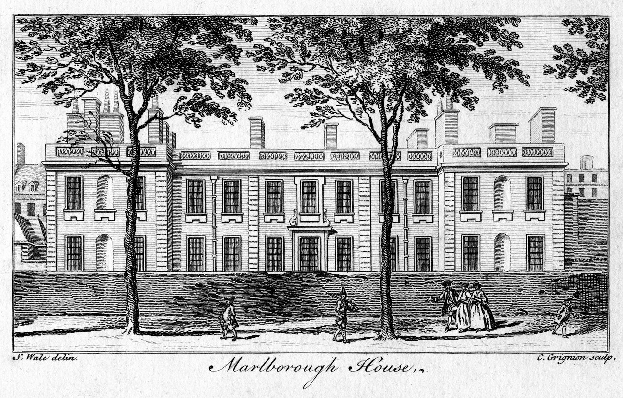Marlborough House, Londen door Charles Grignion