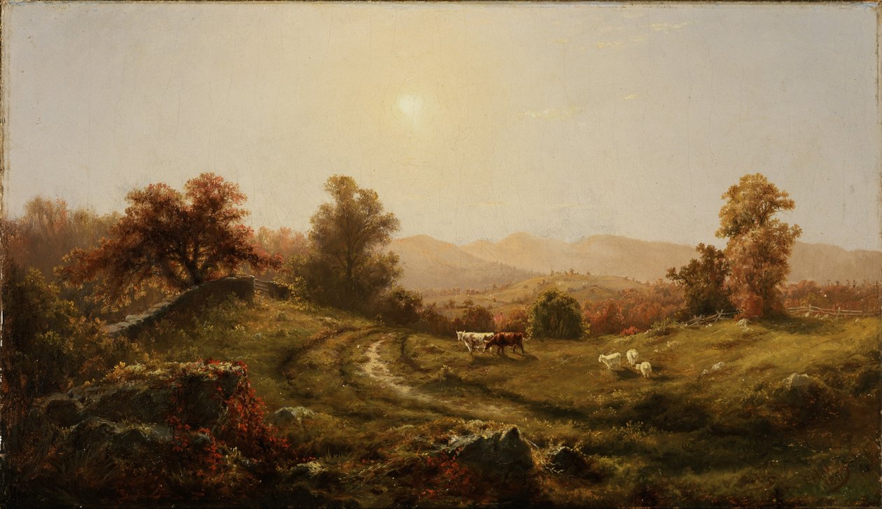 Landschap door Charles H. Moore