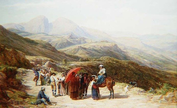 Onbekend schilderij door Charles H. Poingdestre