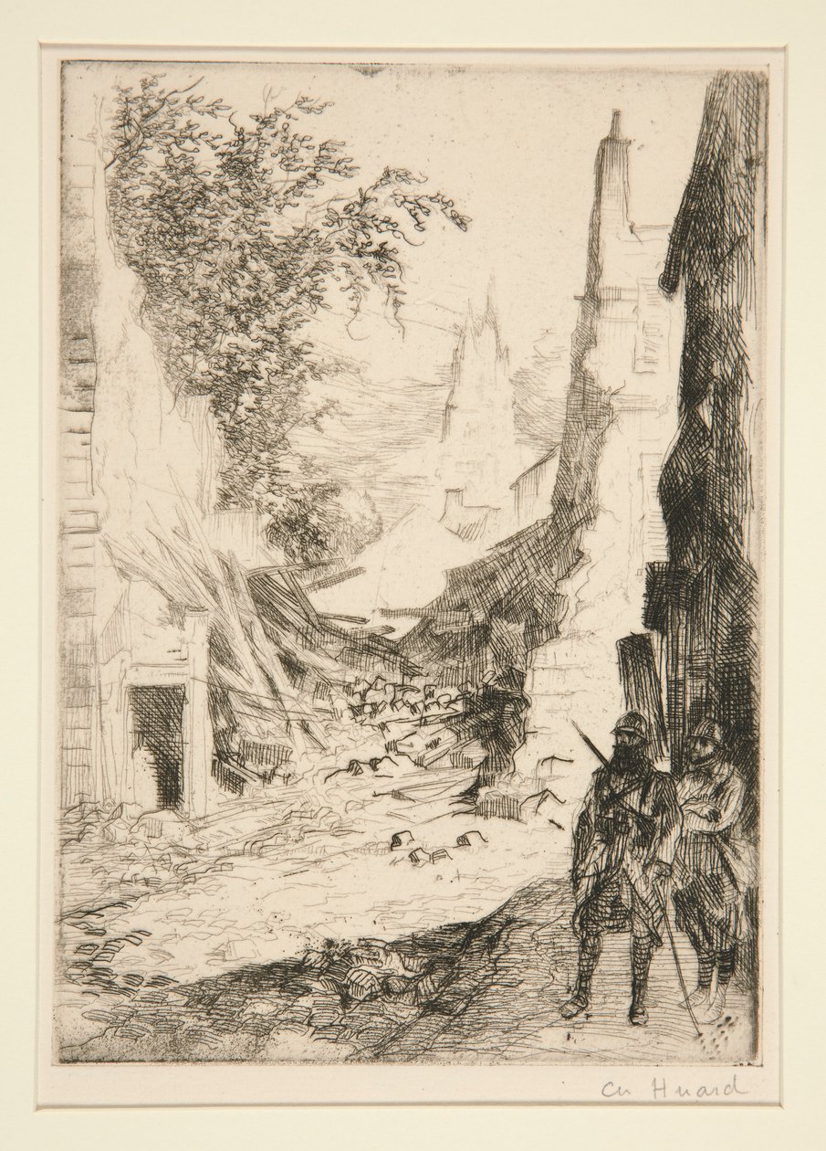 Uitzicht op St. Jean des Vignes door Charles Huard
