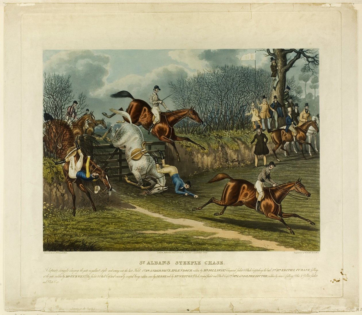 Saint Albans Steeplechase door Charles Hunt