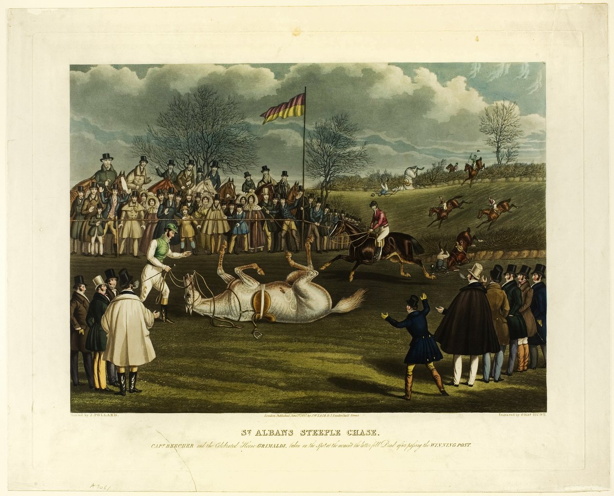 Saint Albans Steeplechase door Charles Hunt