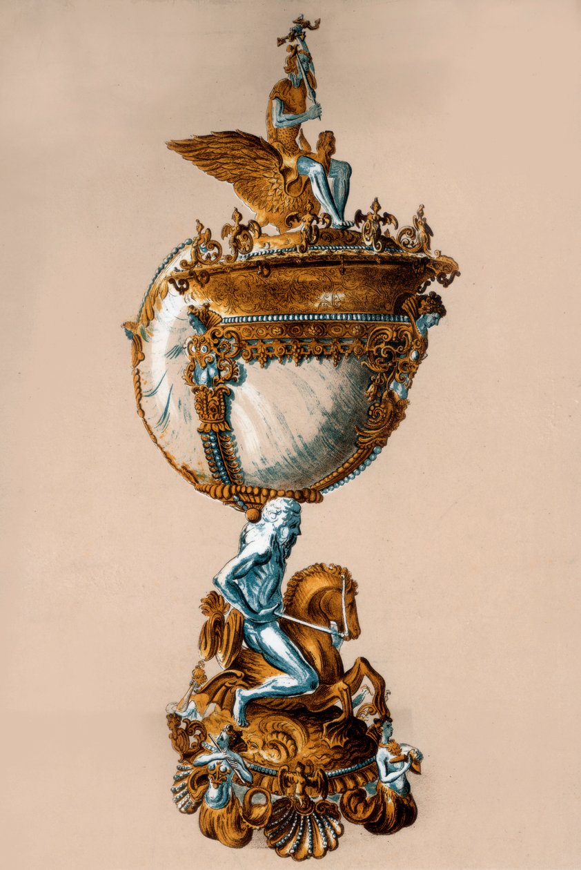 De Nautilusschelp, 19e eeuw door Charles James Richardson