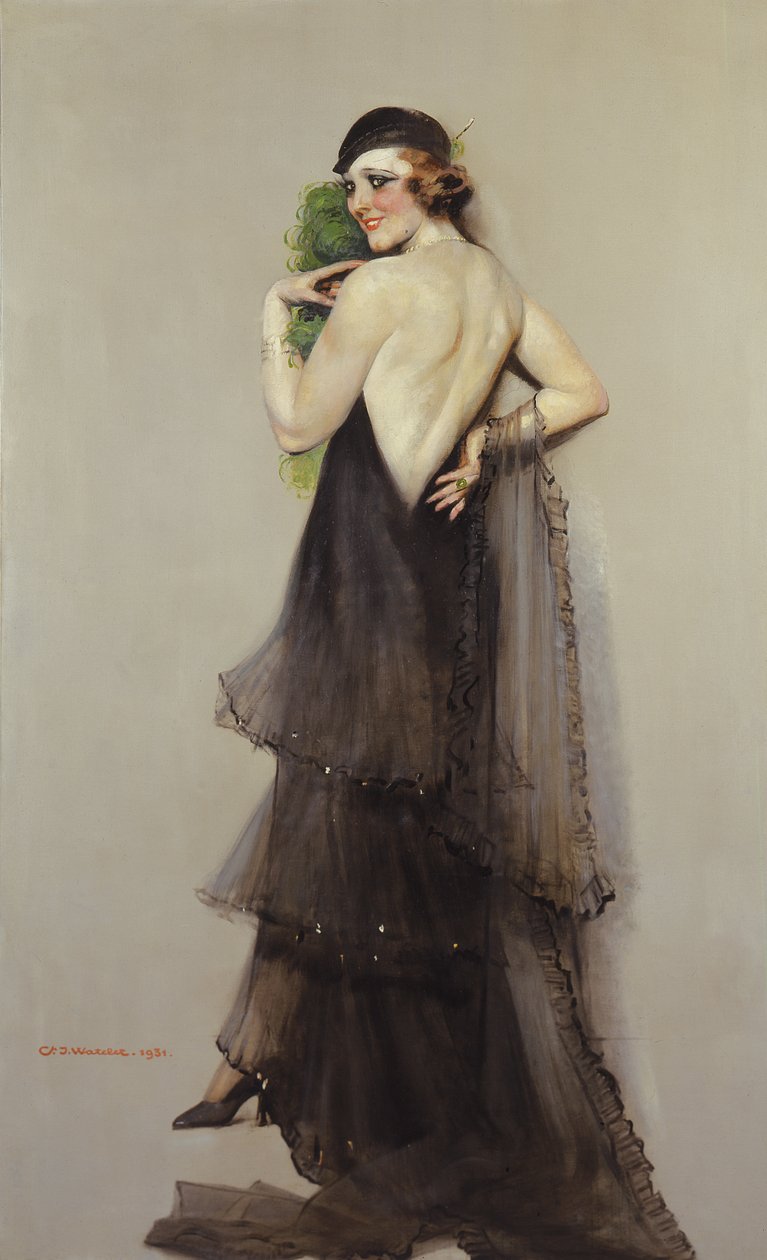 Paspop in de jaren 1900 door Charles Joseph Watelet