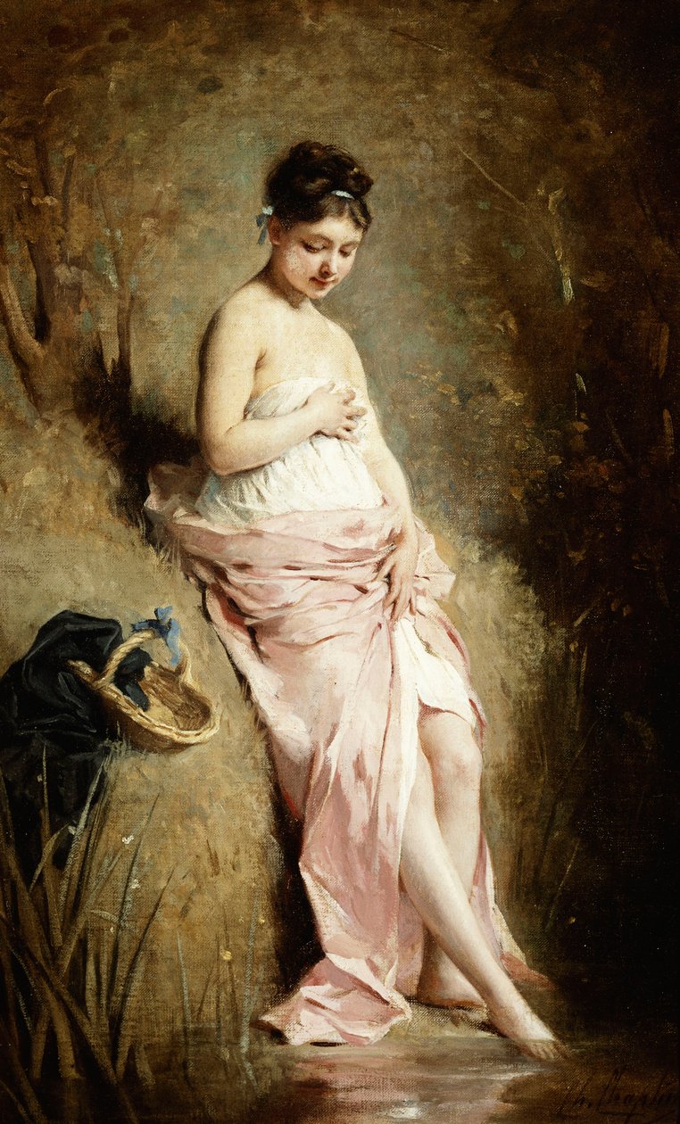 De Baadster door Charles Joshua Chaplin