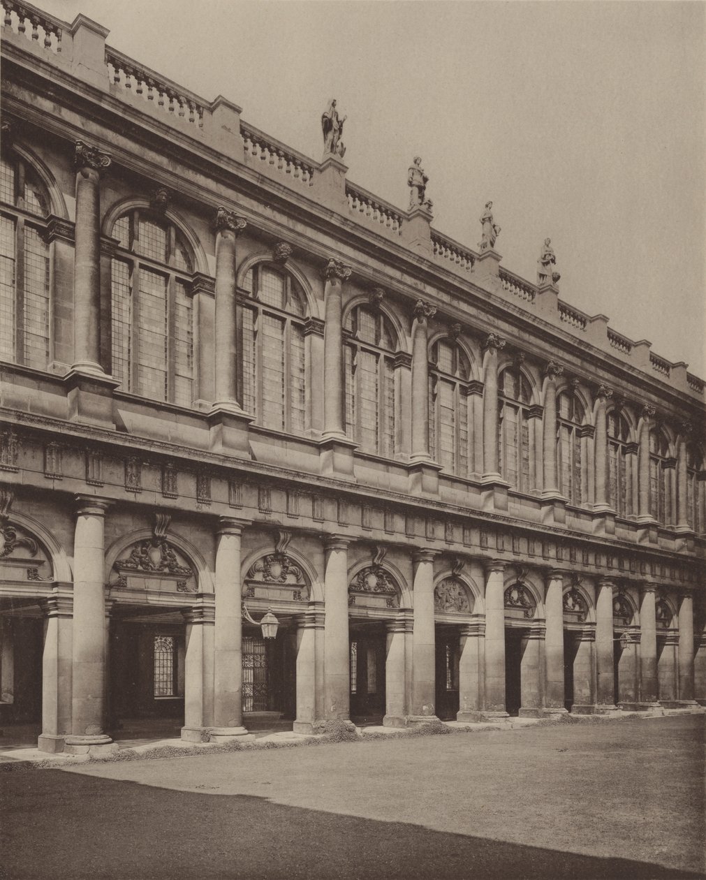 Trinity College Bibliotheek, Cambridge door Charles Latham