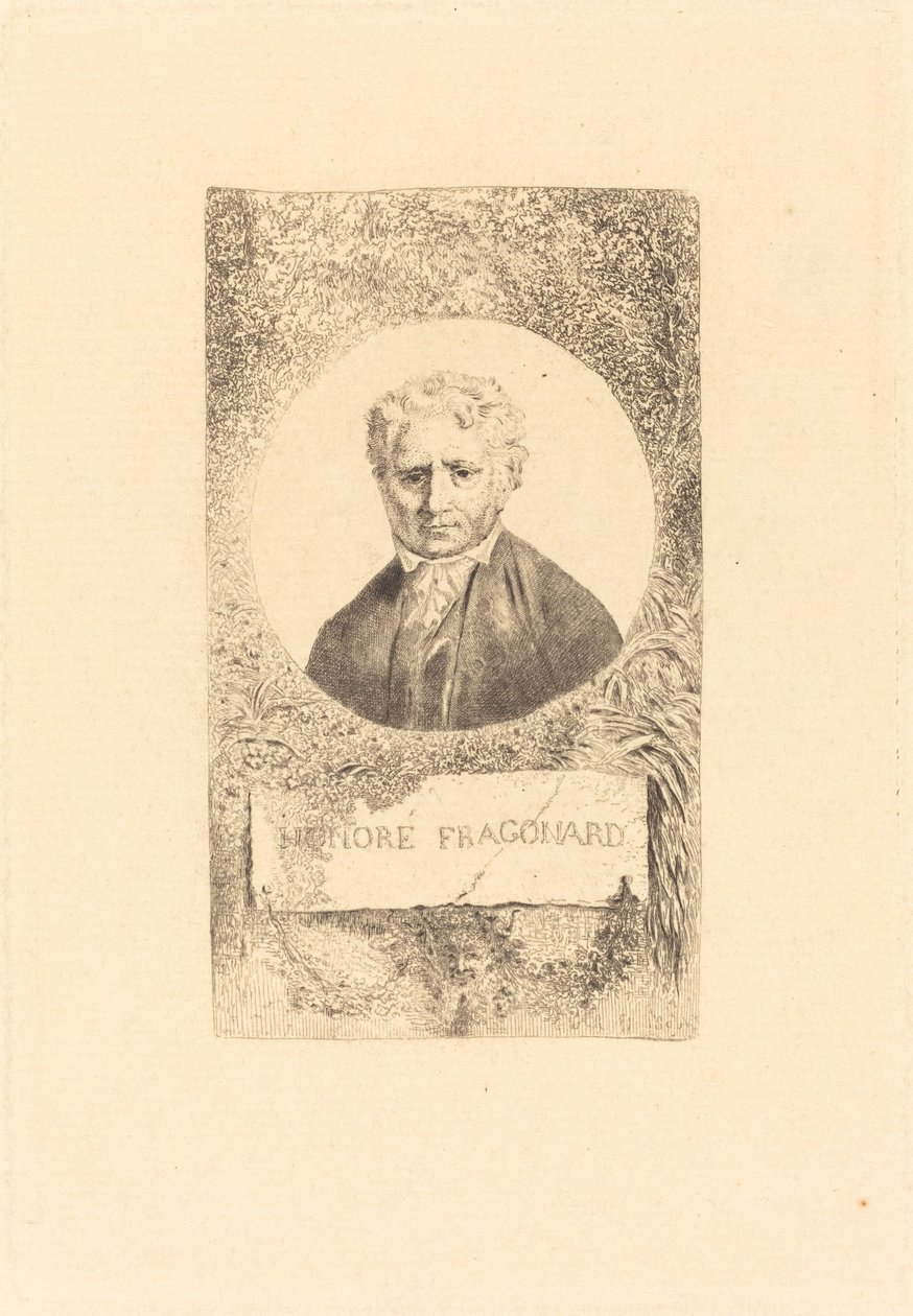 Honoré Fragonard door Charles Le Carpentier