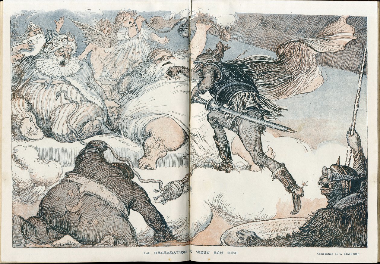 Illustratie van Charles Leandre (1862-1934) in 
