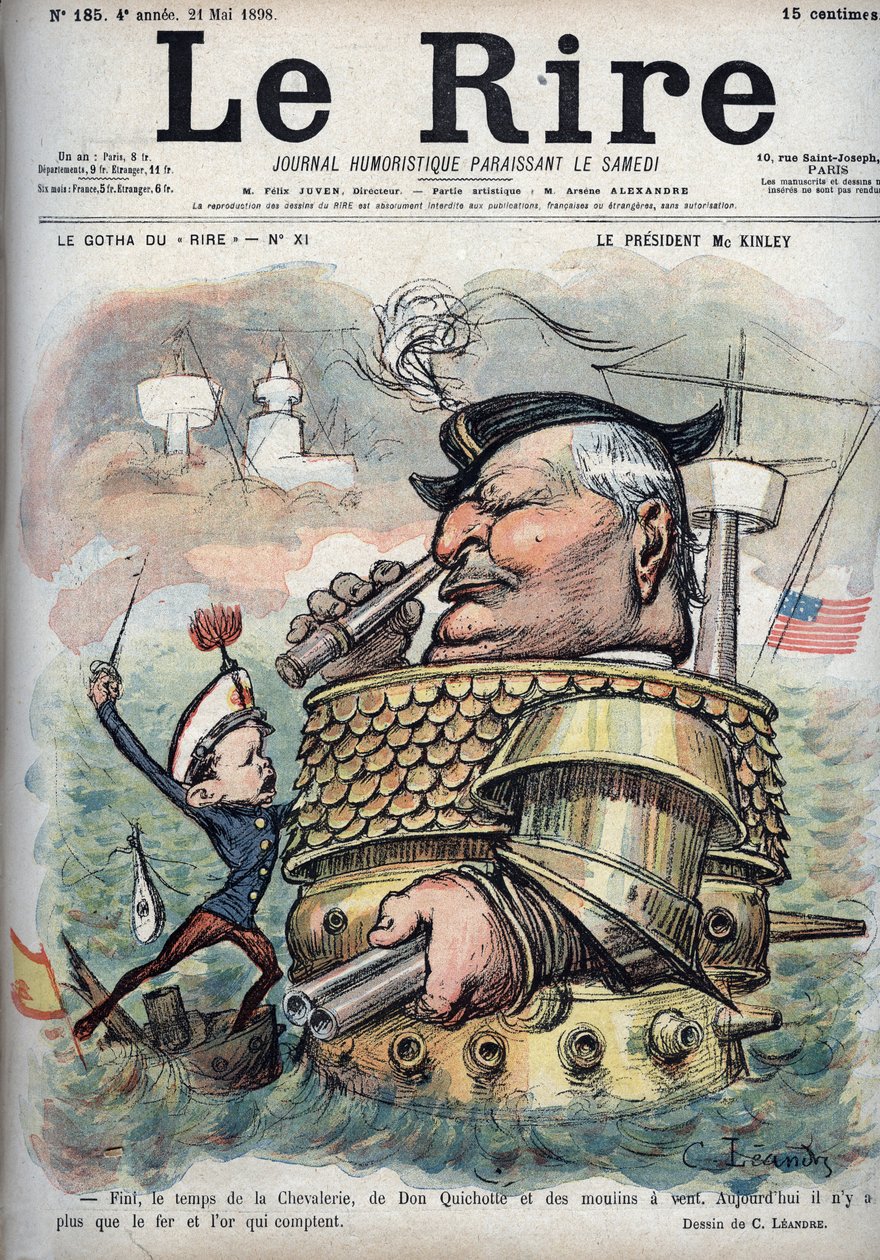 President McKinley (William McKinley) door Charles Leandre