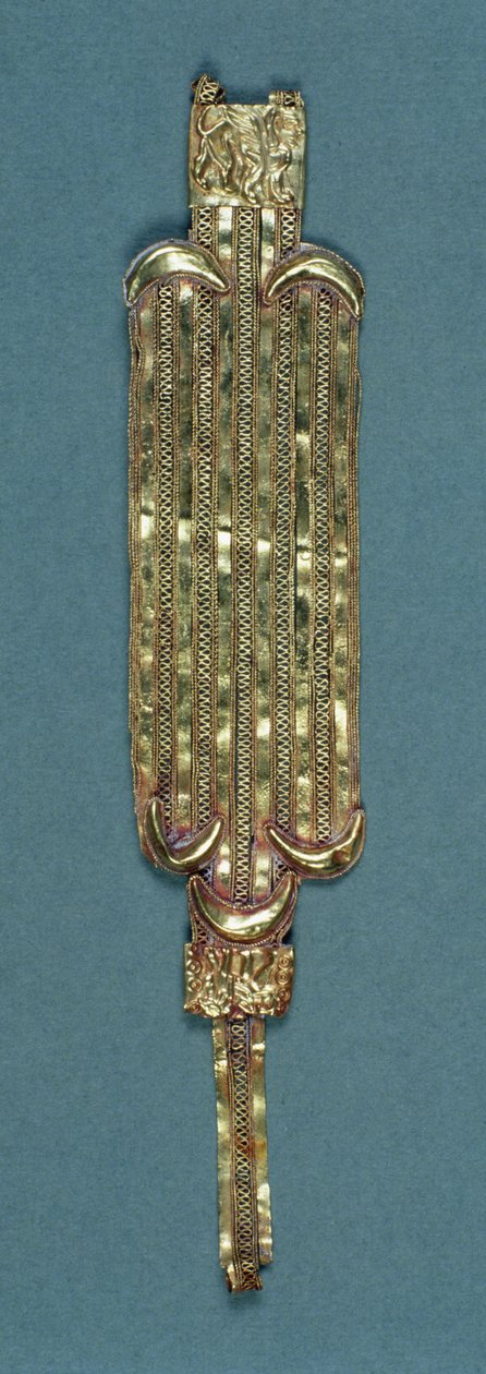 Haararmband, ca. 1850-55 door Charles Louis Tiffany