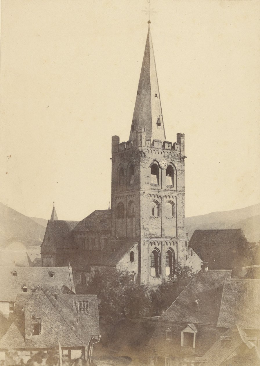 [Baccharah: zicht op de Kerk]. door Charles Marville