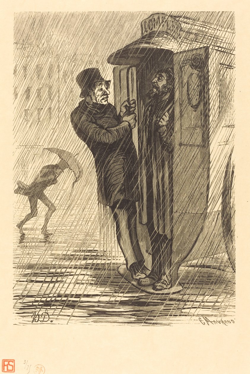 Compleet!!! door Charles Maurand after Honoré Daumier