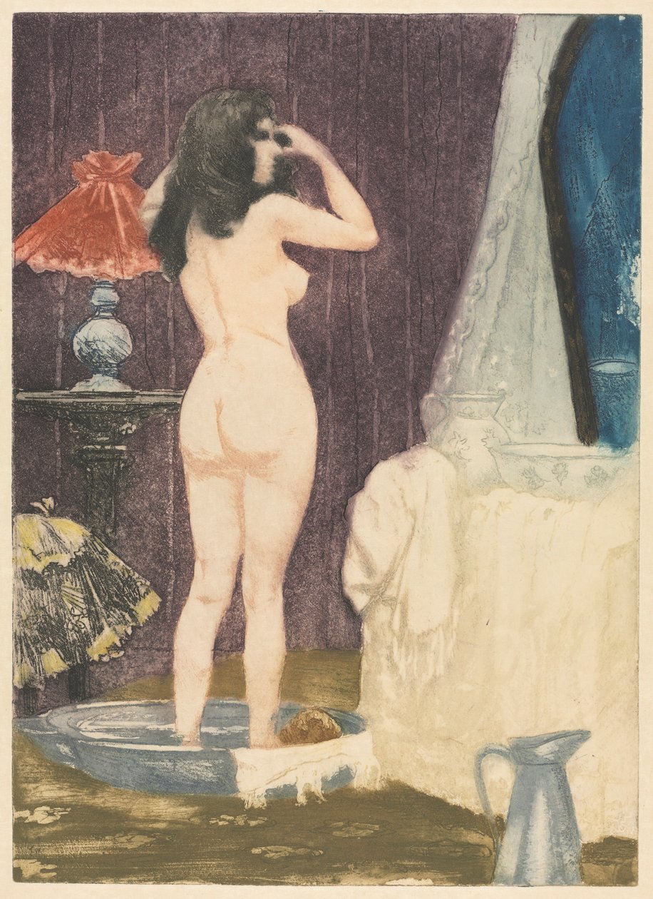 De Kleedkamer, 1898 door Charles Maurin