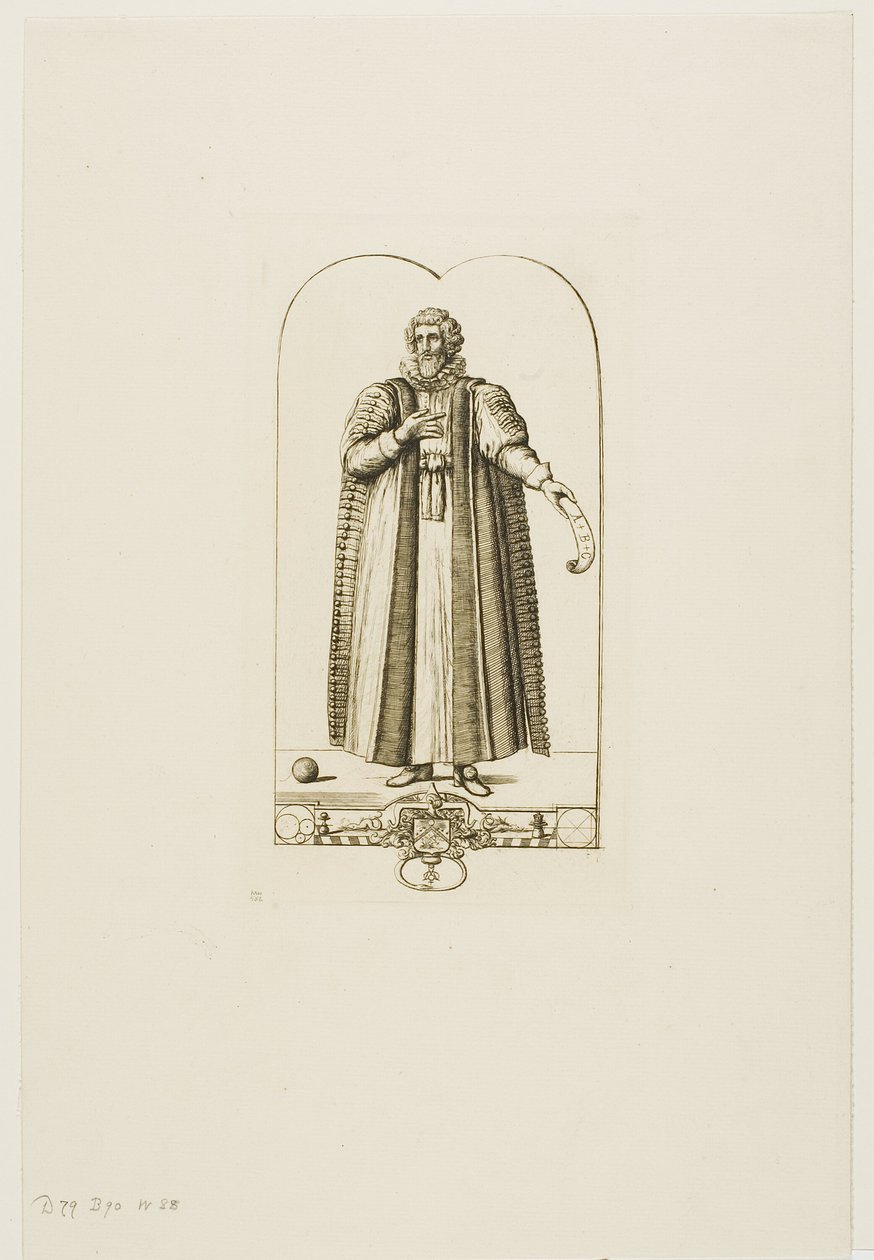 Portret van François Viète door Charles Meryon