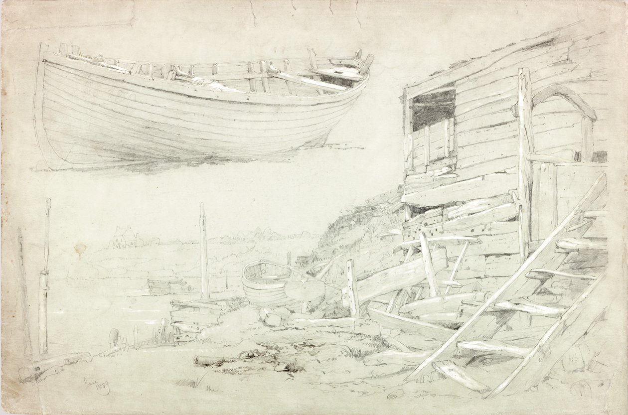 Studies door Charles Napier Hemy