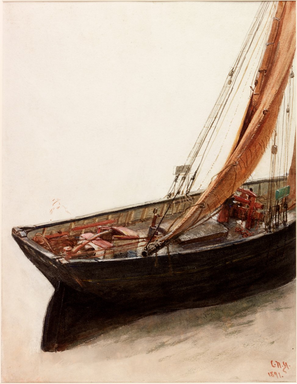 Studie door Charles Napier Hemy