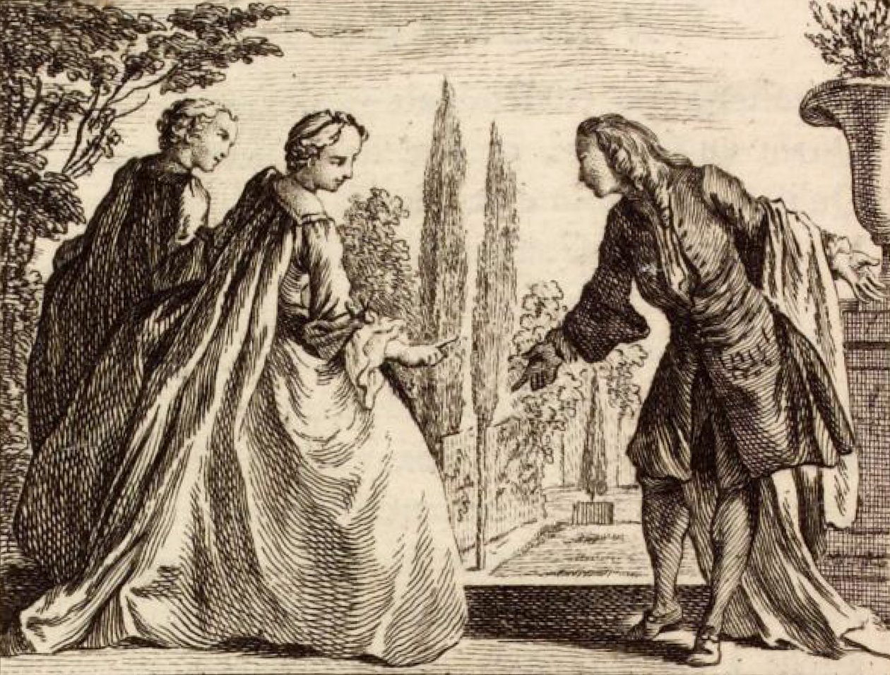 Nicaise door Charles Nicolas Cochin