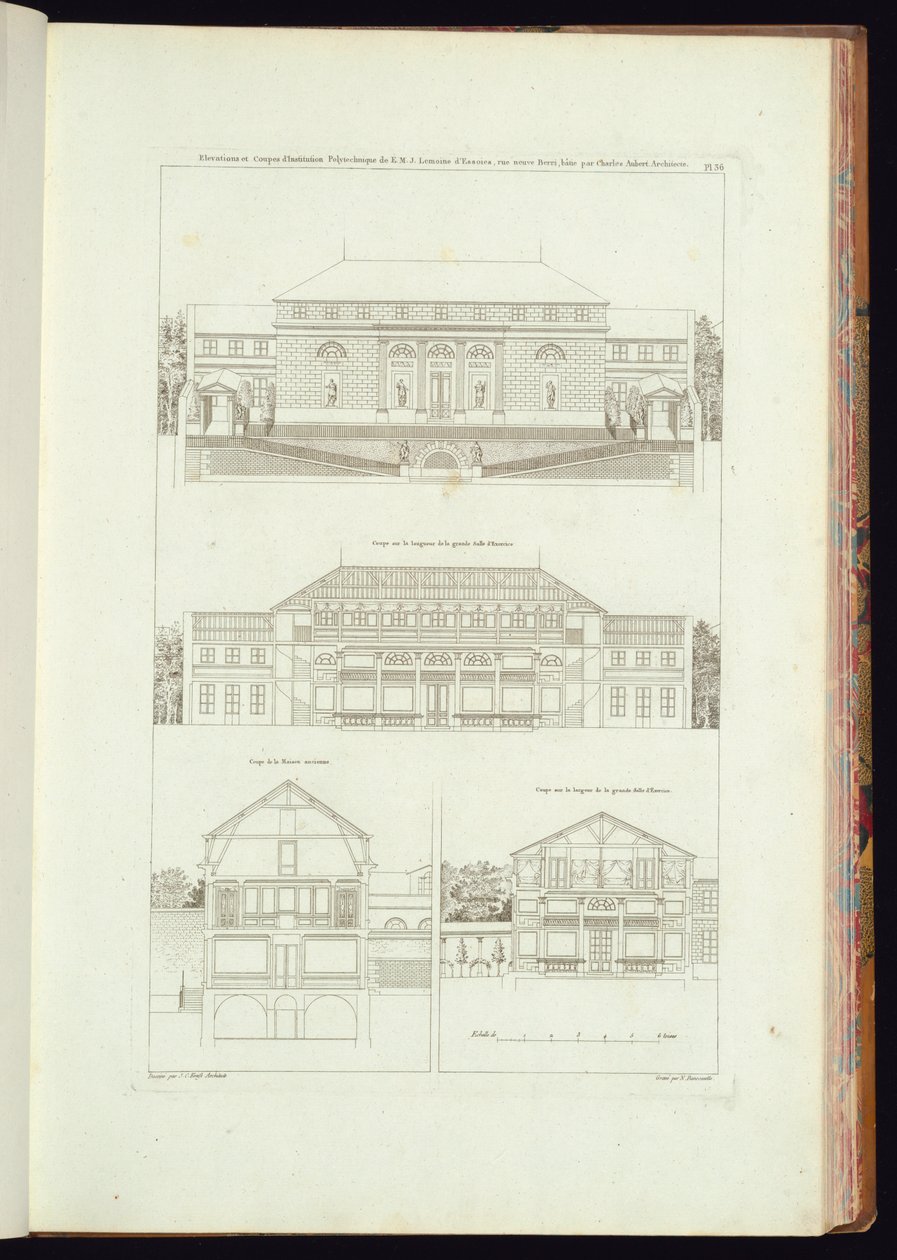 Gebonden afdruk (Frankrijk) door Charles Nicolas Ransonnette