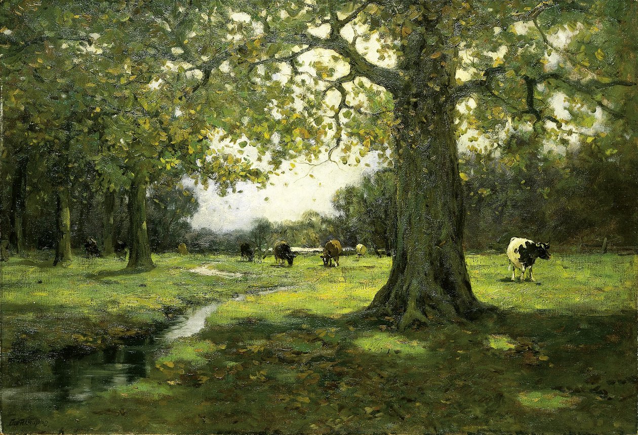 Weidebeek door Charles P. Gruppe