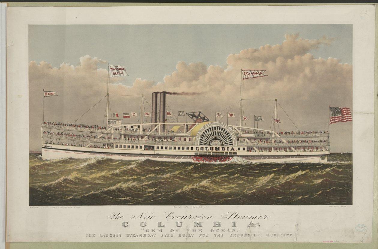 Columbia (stoomschip 1877) 03 door Charles Parsons