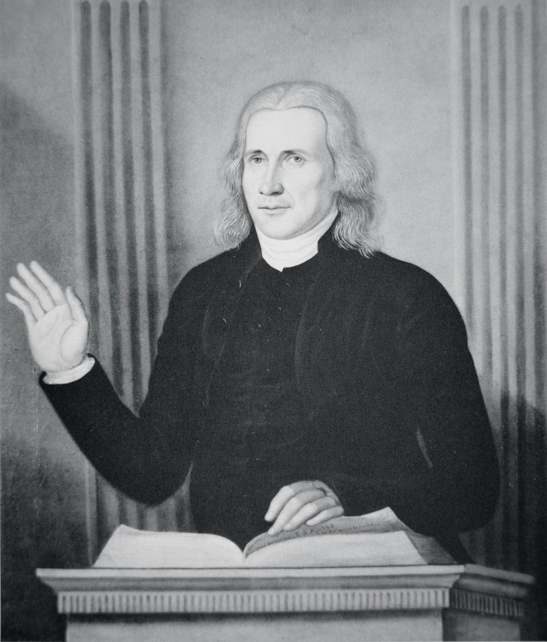 Francis Asbury door Charles Peale (after) Polk